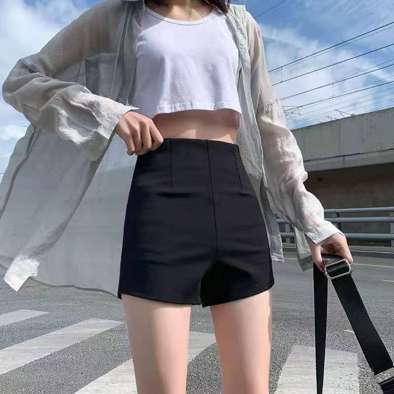 Black bottoming shorts 2