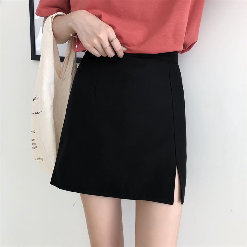 High waist slim a-line skirt 38 01